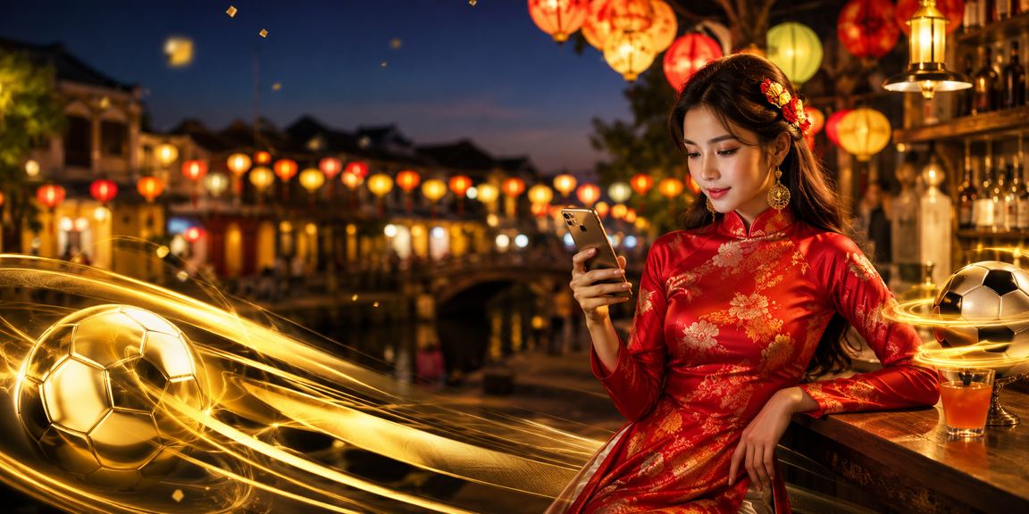 Người chơi thưởng thức cá cược bóng đá thể thao tại Hội An